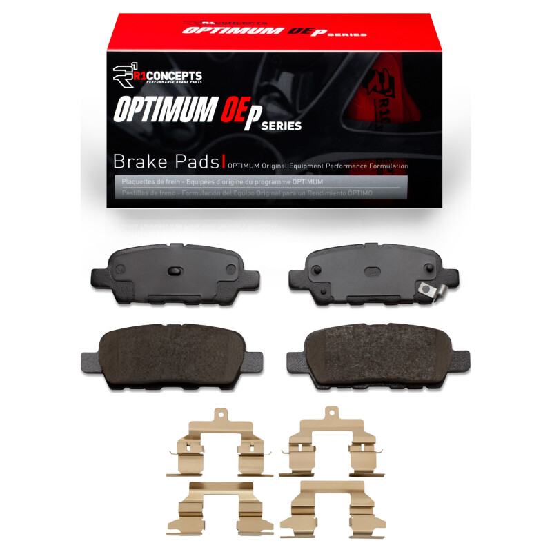 Nissan Rogue Brake Pads - Rear - R1 Concepts - Optimum OE - `08-`13
